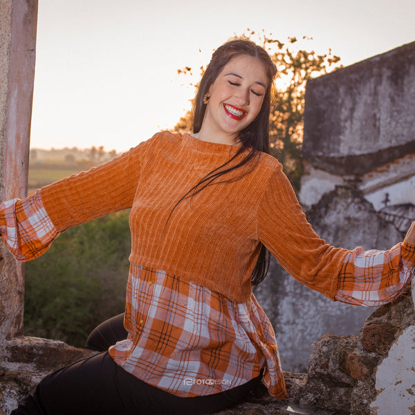 BLUSA MIkAELA ENTARDECER