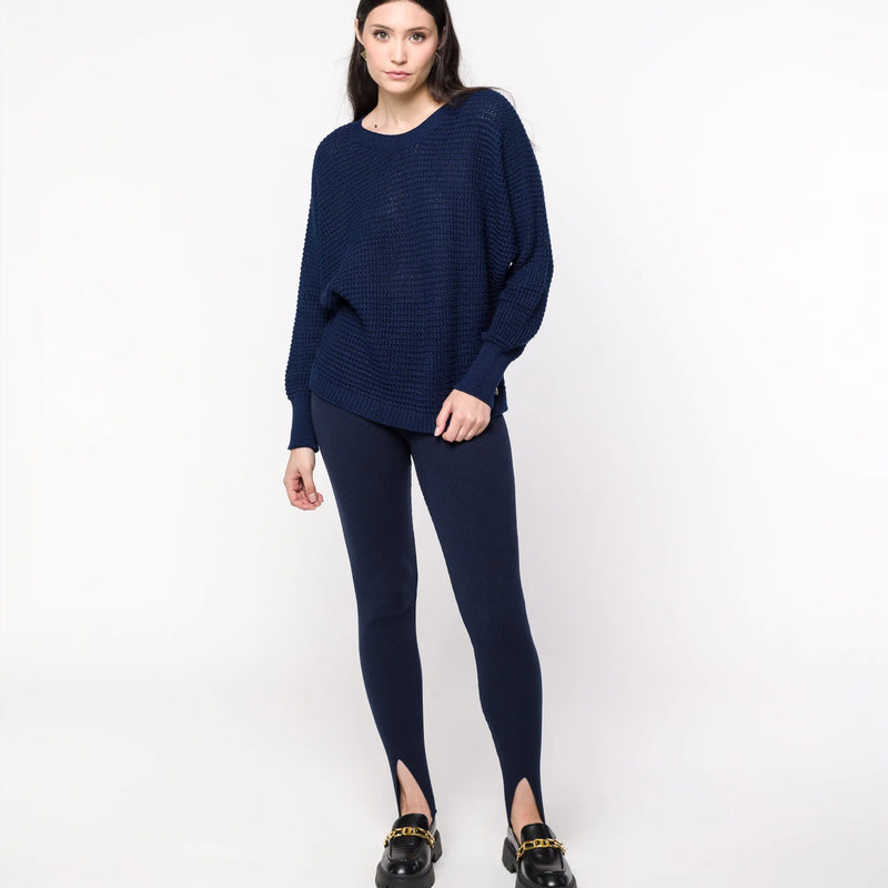Calça Fuseau Júlia Tricot Canelada