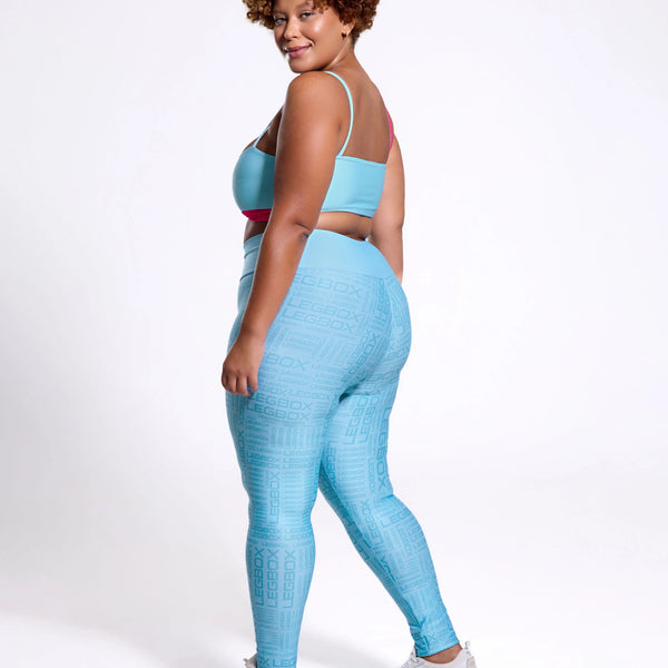 Calça Legging Cintura Alta Glow Buble