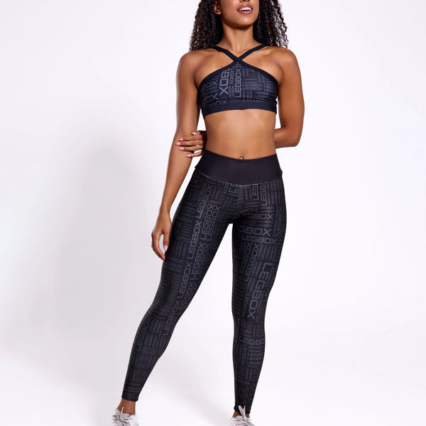 Calça Legging Cintura Alta Glow Eclipse