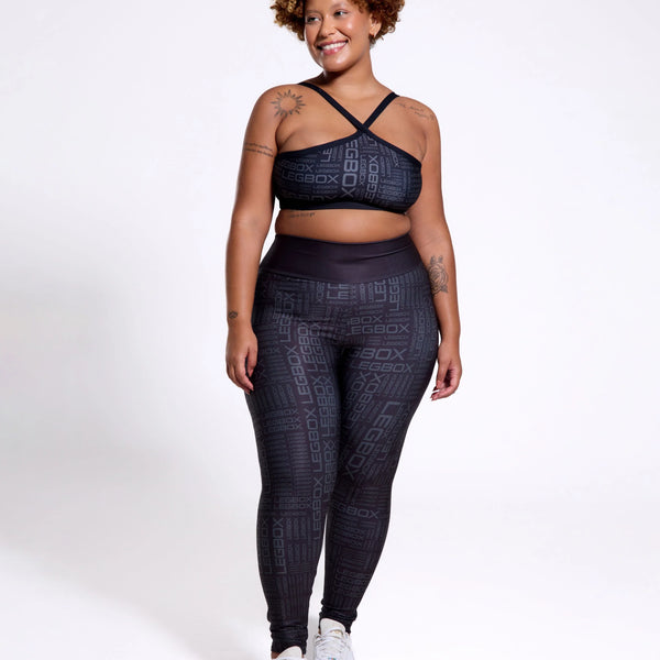 Calça Legging Cintura Alta Glow Eclipse