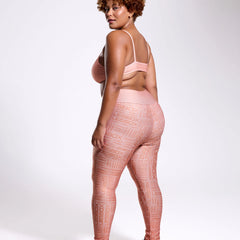 Calça Legging Cintura Alta Glow Pêssego