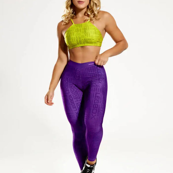 Calça Legging Glow Roxo