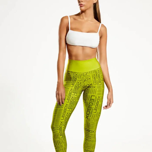 Calça Legging Cintura Alta Glow Verde