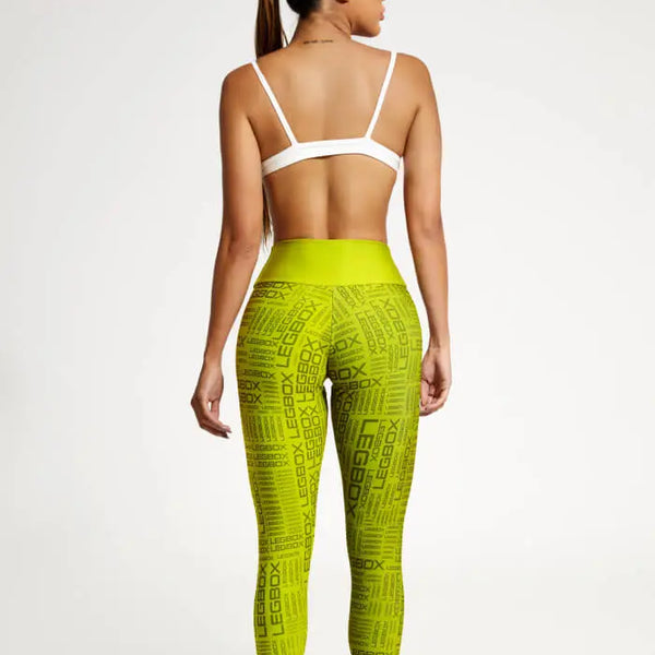 Calça Legging Cintura Alta Glow Verde