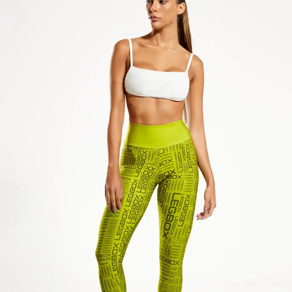Calça Legging Cintura Alta Glow Verde