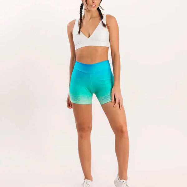 Short Fitness Feminino Glow Oceano