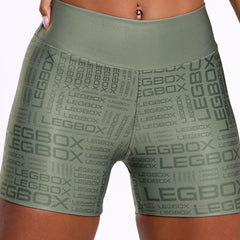 Short Fitness Feminino Glow Sage