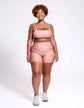 Short Fitness Feminino Glow Pêssego