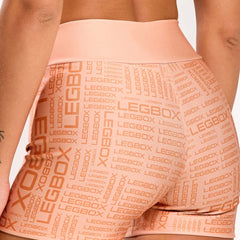 Short Fitness Feminino Glow Pêssego