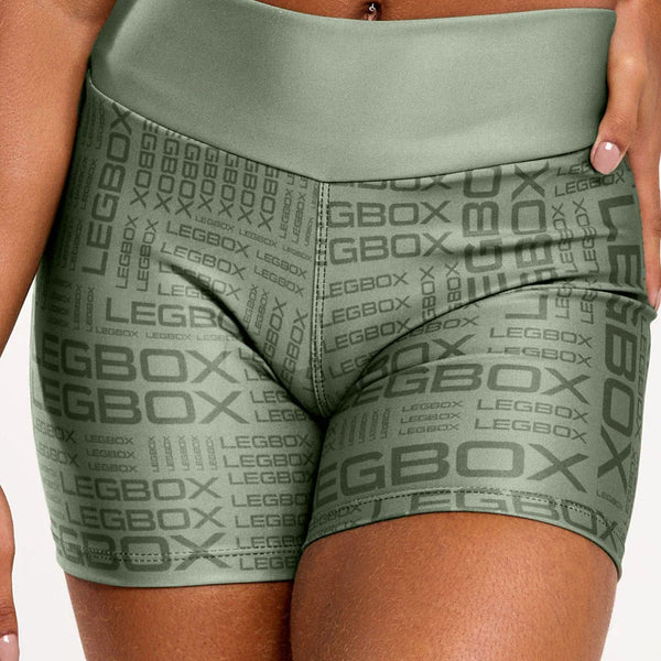 Short Fitness Feminino Glow Sage