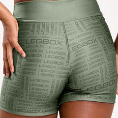 Short Fitness Feminino Glow Sage