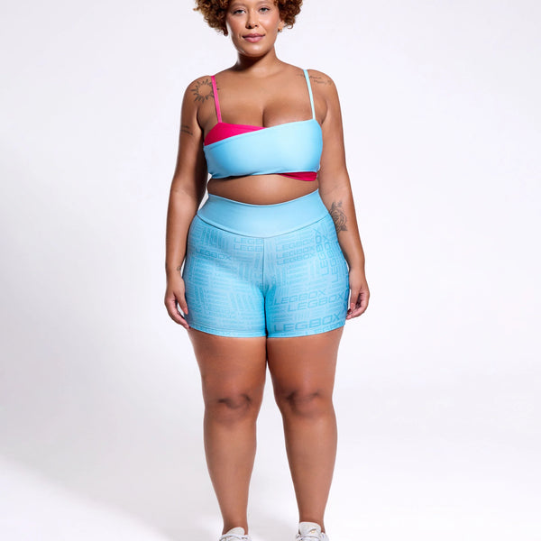 Short Fitness Feminino Glow Buble