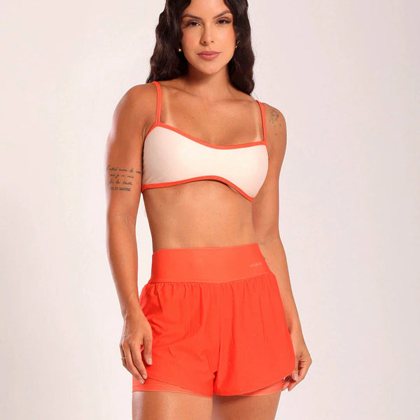 Top Fitness Concha Pêssego
